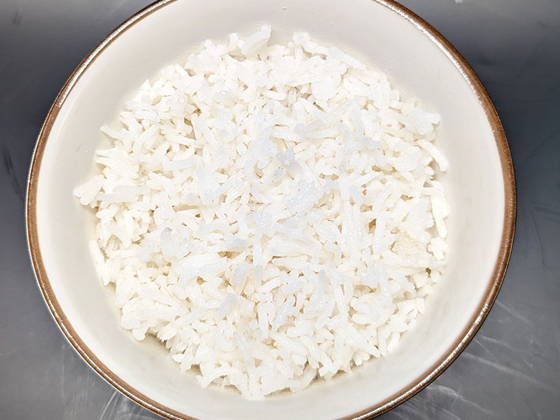 Bol de riz blanc par le restaurant Polychrone à Marseille