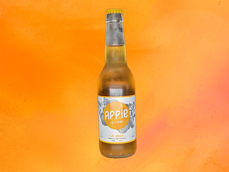 Bouteille en verre de Appie par Polychrone Marseille