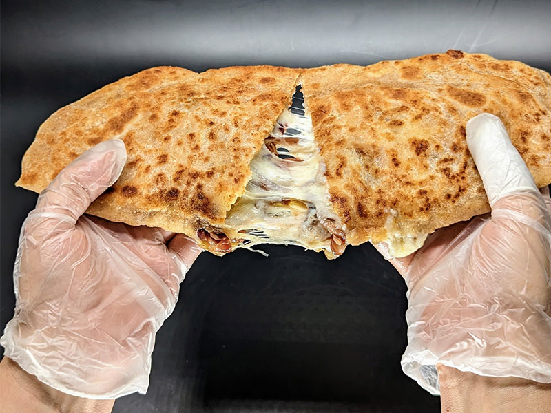 Pain Paratha farci de Polychrone, street food à emporter à Marseille