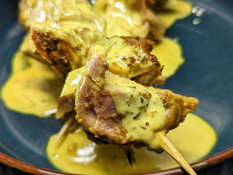 Brochettes de Poulet-Cajun de Lousiane
